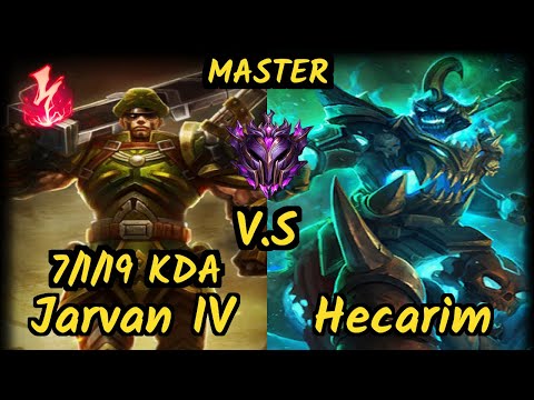 FKL Sirt (JARVAN IV) vs HECARIM - 7/1/19 KDA JUNGLE GAMEPLAY - BR Ranked MASTER