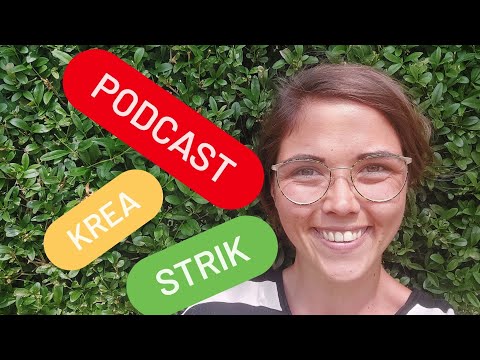 Strikke podcast, de første, de nuværende og de kommende Strikke og Krea projekter. KnitByMona