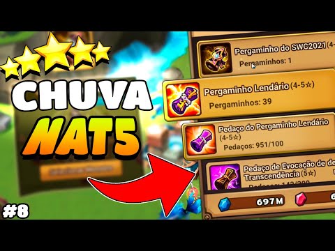 NAT5 ATRÁS DE NAT5 ! SUMONANDO OS LENDÁRIOS. SUPER MEGA SUMONADA, PARTE 8 - Summoners War: Sky Arena