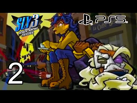 SLY 3 HONOR AMONG THIEVES PS5 Gameplay Walkthrough Part 2 FULL GAME - No Commentary
