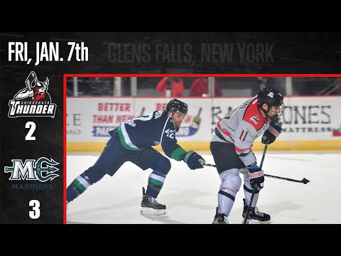 1/7/22 Maine Mariners 3 - Adirondack Thunder 2