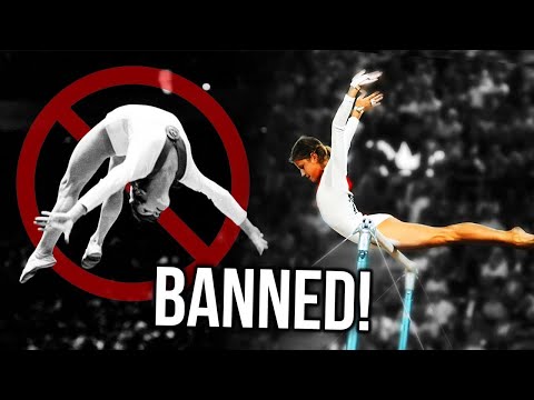 The Most Dangerous Skills That Were BANNED in Gymnastics