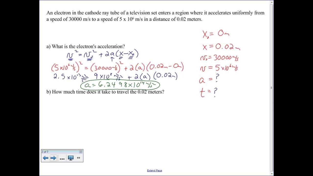 1-D Kinematics: General problems of motion with constant acceleration