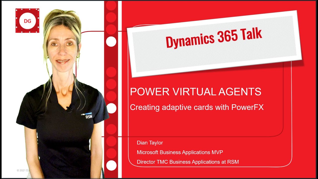 Power Virtual Agents: Creating adaptive cards with PowerFX