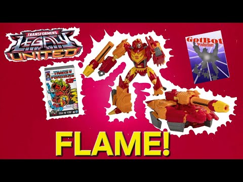 Transformers Comic Capsule, Part 2 - Flame - GotBot True Review NUMBER 1222