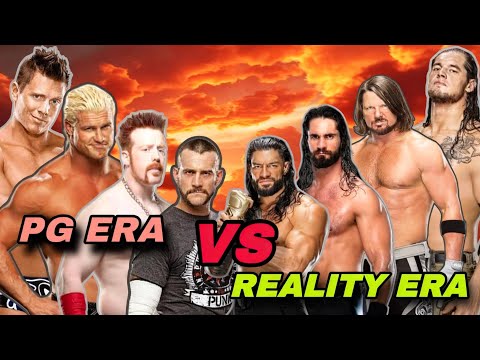 PG ERA vs REALITY ERA 🔥 4v4 WAR at Survivor Series | WWE 2K23