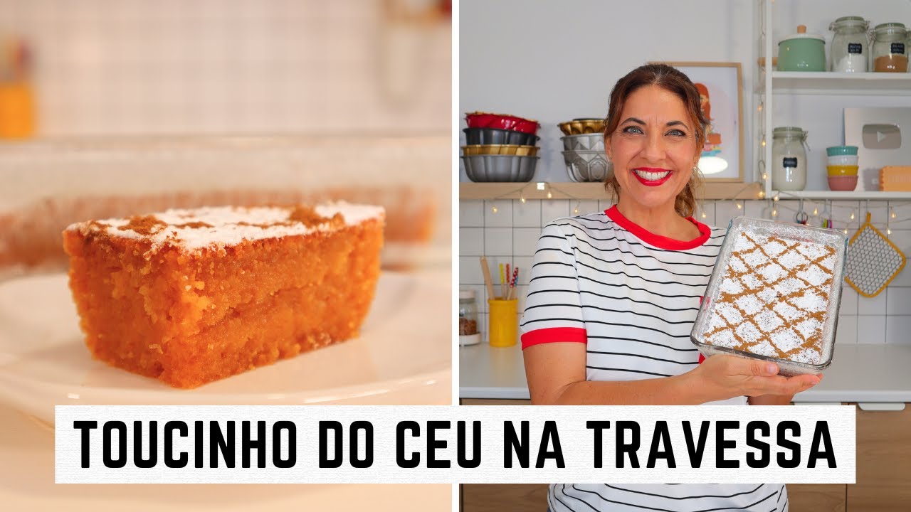 Toucinho do céu na travessa