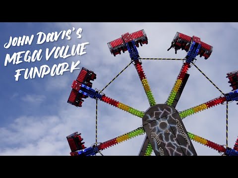 Epsom FunPark Vlog 2022 - John Davis's MEGA VALUE Fun Fair - Refurbished Freak Out