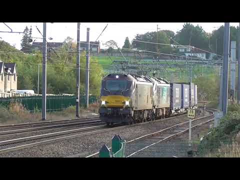88010/88007 4s43 Daventry - Mossend Tesco, 20th October 2021