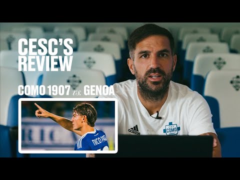 'We deserved much more than that" Cesc Fabregas Review Como 1-1 Genoa | #SerieA