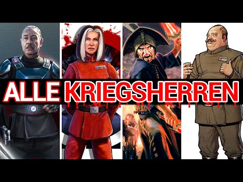 Alle IMPERIALEN KRIEGSHERREN der STAR WARS GALAXIS