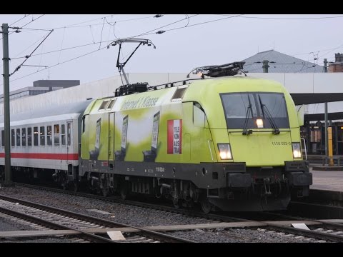 1116 033-0 Telekom Austria Ausfahrt mit IC 2083 Königssee in Hannover Hbf