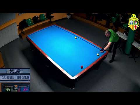 LLIGA 3B 2D GRUP B J12 C.B. SANTS A - S.B.P.E. CENTELLES A VARELA - JIMÉNEZ