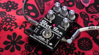 Video thumbnail for Aleks K Production HOT ICE sweet distortion guitar effect pedal demo with SG by gearmanndude