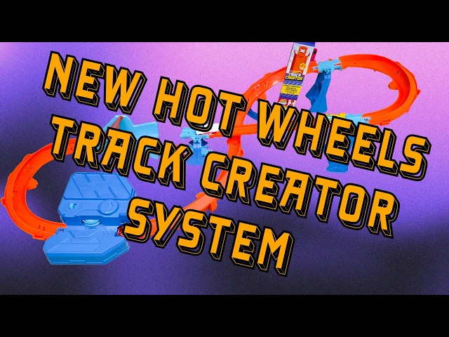 Vídeo relacionado con Hot Wheels - Juego de pistas de pista Deluxe Track Creator con 2 vehículos a escala 1/64, 7,5 metros de pistas Speed Snap de diferentes longitudes y 2 adaptadores, JDW42
