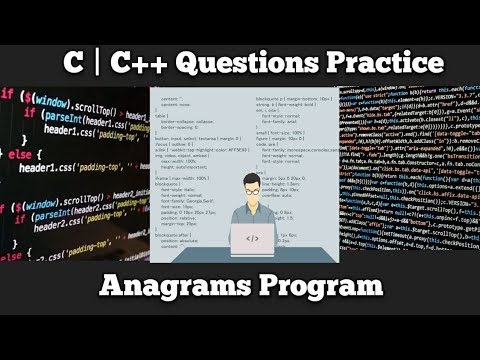 Learn 76 C | C Programming Questions Practice | Anagrams Program - Mind ...