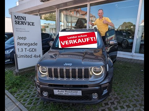 Jeep Renegade 1.3 Limited 4x4 im Check – Top gepflegt & Scheckheft!