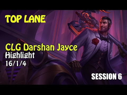 CLG Darshan Jayce vs Rengar Top Lane Ranked Challenger Korea Highlights