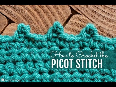 Picot Crochet Stitch Tutorial