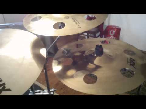 Sabian HHX vs AAX 16" O-zone crash