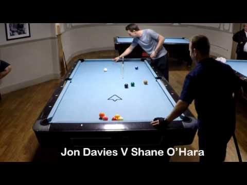 Jon Davies V Shane O'Hara. Allstars Bristol Singles League. October 2016