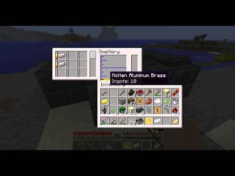 Minecraft Tech World 2 E3: Smeltry and tools