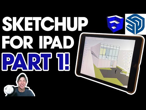 Getting Started with SketchUp for Ipad Part 1 - BEGINNERS START HERE!