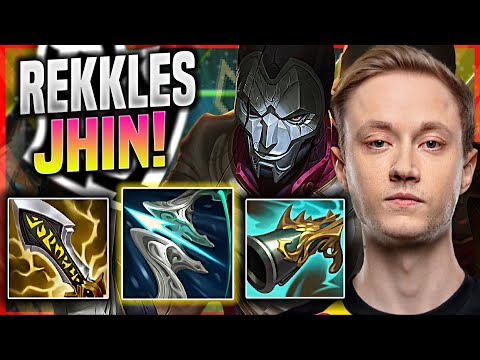 REKKLES CHILLING WITH JHIN! - G2 Rekkles Plays Jhin ADC vs Draven! | Season 11