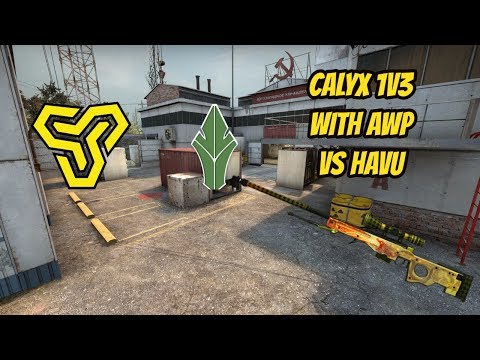 CALYX 1V3 CLUTCH WİTH AWP VS HAVU- MAP -CACHE