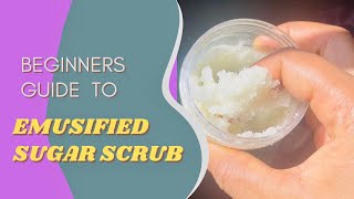 Beginner's Formula for Exfoliating Scrub