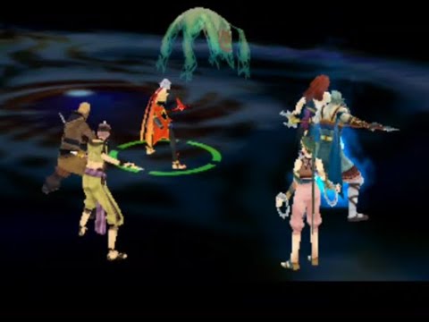 Suikoden 5 - Armes Party vs Sun Rune Incarnation (Final Boss)