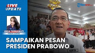 Pesan Prabowo saat HKN ke-60 di Palembang, Fatoni Minta Warga Diedukasi tentang Pola Hidup Sehat