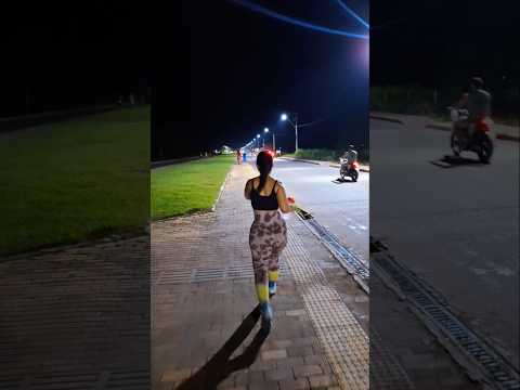 Corrida em calçadão de Itapiranga Amazonas #corridaderua #cardio