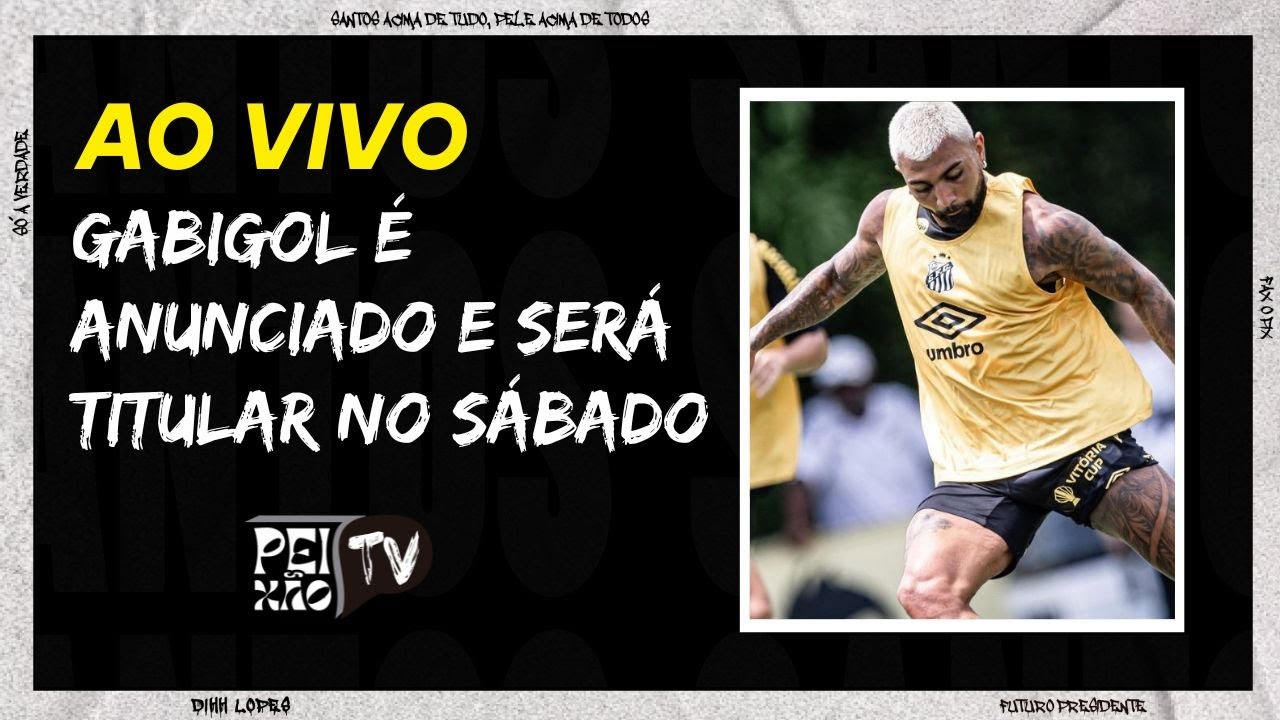 GABIGOL TITULAR/ PATROCÍNIO MASTER/ RONY E LOYOLA
