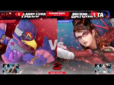 Shark Tank #90  Winners Semi Final - Larry Lurr (Falco) Vs. BECK99 (Bayonetta) - SSBU Tournament