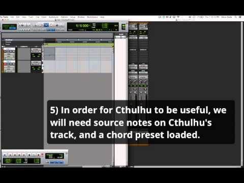 Cthulhu (AAX) Routing in ProTools 11