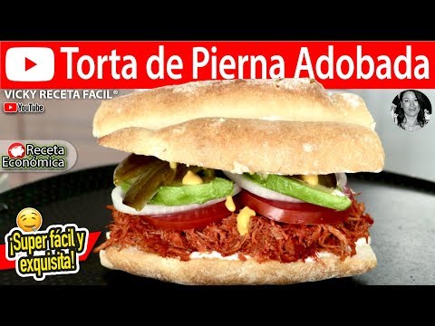 TORTA DE PIERNA ADOBADA | #VickyRecetaFacil Video
