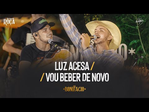 Luz Acesa/Vou Beber De Novo - João de Souza e Bonifacio #AoVivoNaRoca