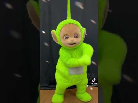Teletubbies doing a Tiktok BTS dance