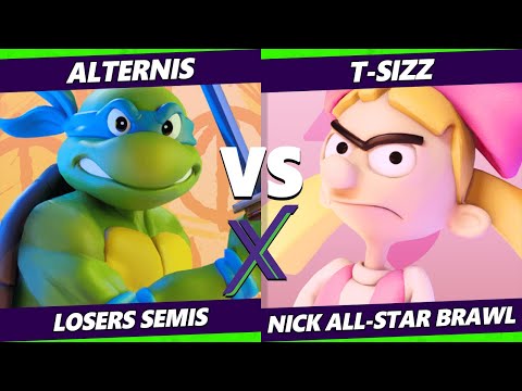 S@X 425 Losers Semis - Alternis (Leonardo) Vs. T-Sizz (Helga) NASB Nickelodeon All-Star Brawl