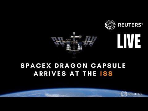 LIVE: SpaceX Dragon cargo capsule arrives at the International Space Station