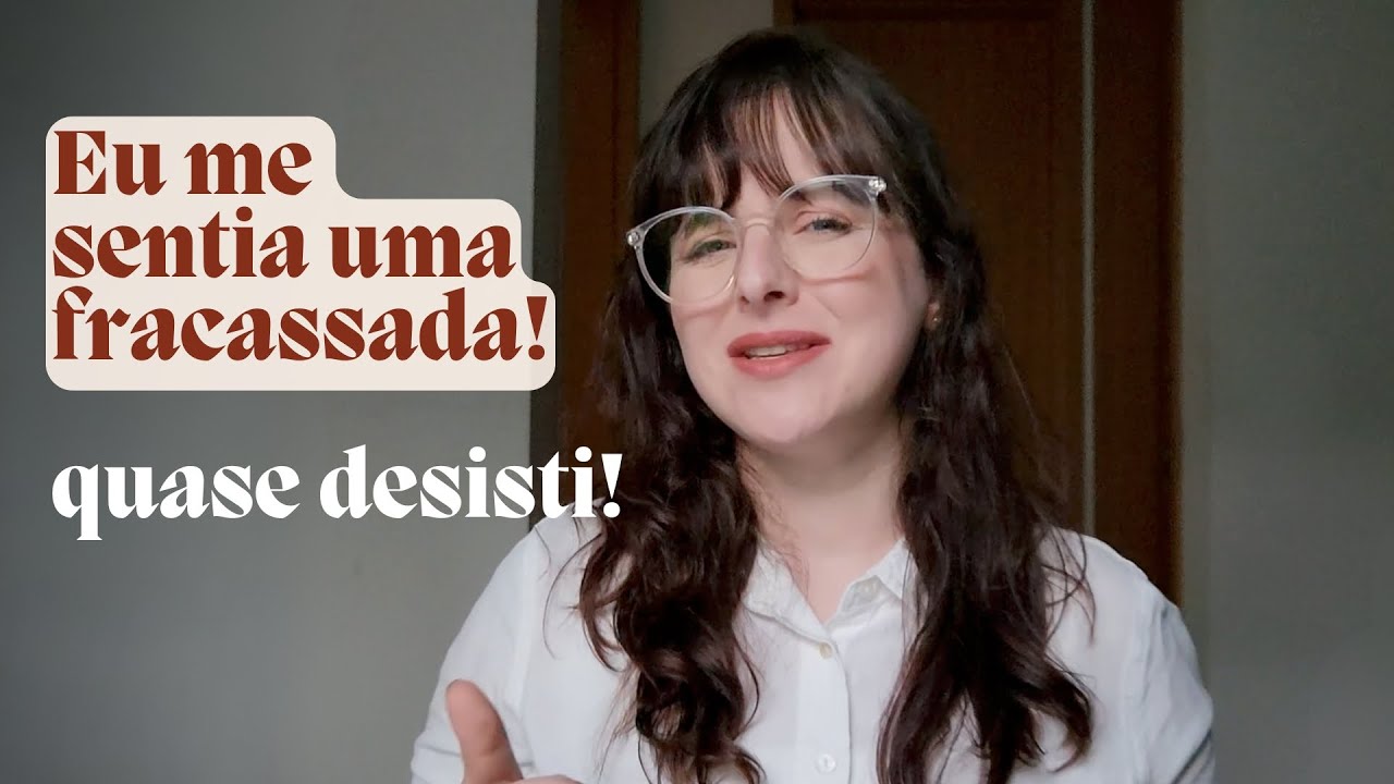 EU QUASE DESISTI DOS MEUS SONHOS. Mas decidi mudar isso!