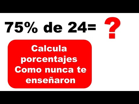 TRUCO PARA CALCULAR PORCENTAJES QUE NUNCA TE ENSEÑARON EN LA ESCUELA