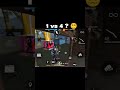 How 1 Vs 4 Freefire Freefireshorts Freefiremax