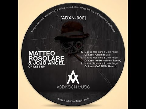 Matteo Rosolare, Jojo Angel - Or Less (Original mix)