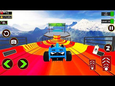 Formula Car Stunts 3D Gt Racing Mega Ramp Games - Impossible Car Stunts - Android GamePlay #3