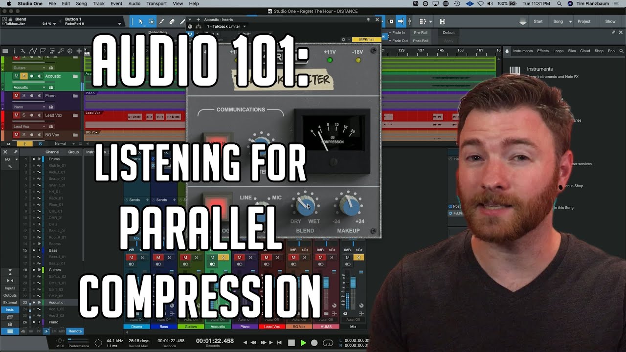 Parallel Compression with The Talkback Limiter