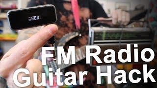 Turn Any Radio Into A Guitar Amp