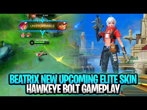 Beatrix Upcoming Skin Hawkeye Bolt Gameplay | Mobile Legends: Bang Bang