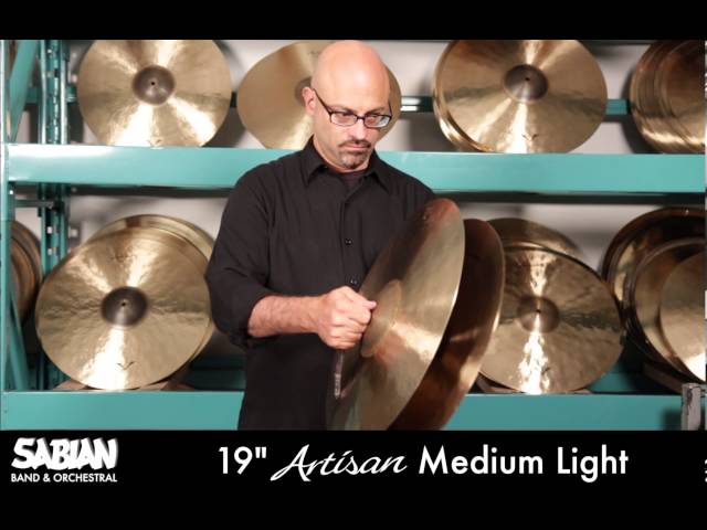 Video Teaser für SABIAN 19" Artisan Traditional Symphonic Medium Light